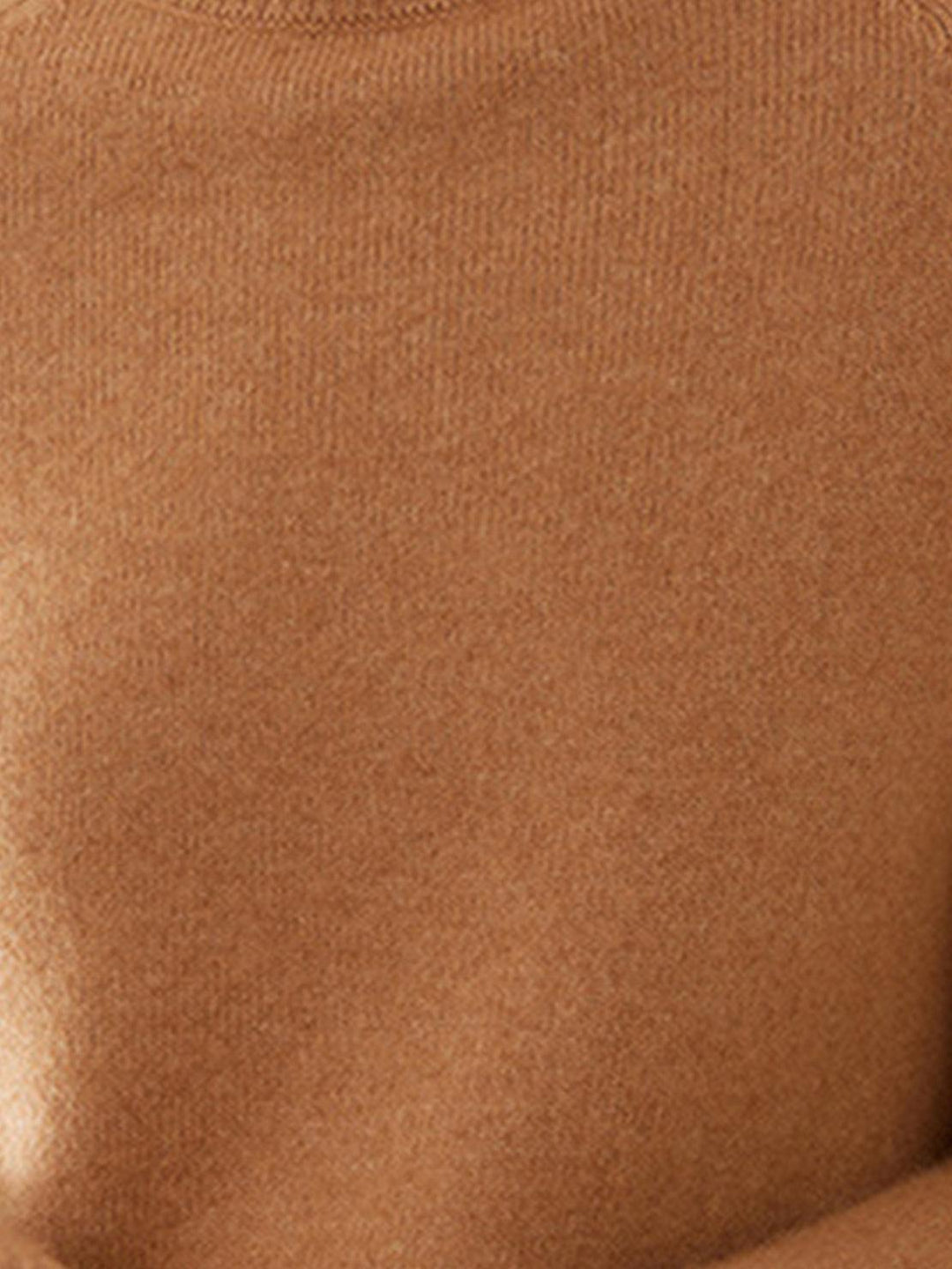 100% Italian Cashmere Sweater brown image 6 