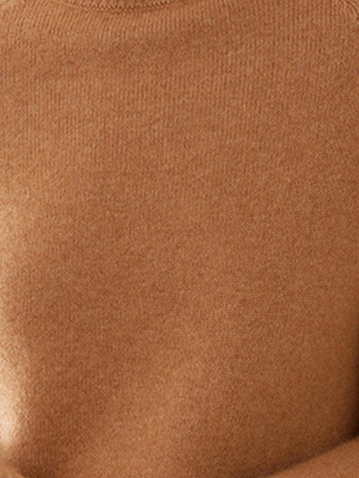 100% Italian Cashmere Sweater brown image 6 