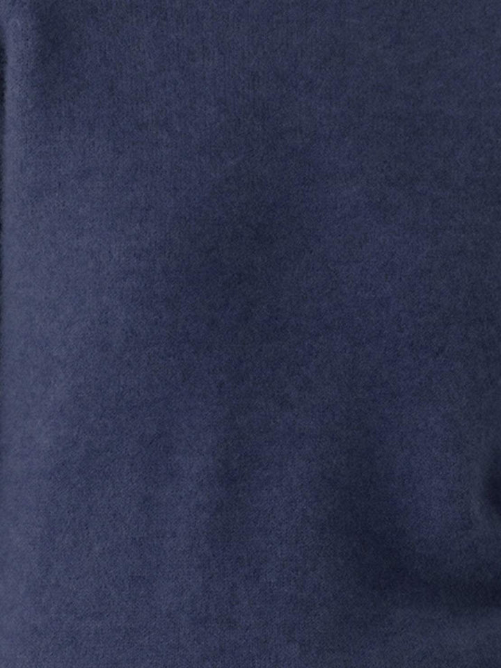 100% Italian Cashmere Sweater navy blue image 6 