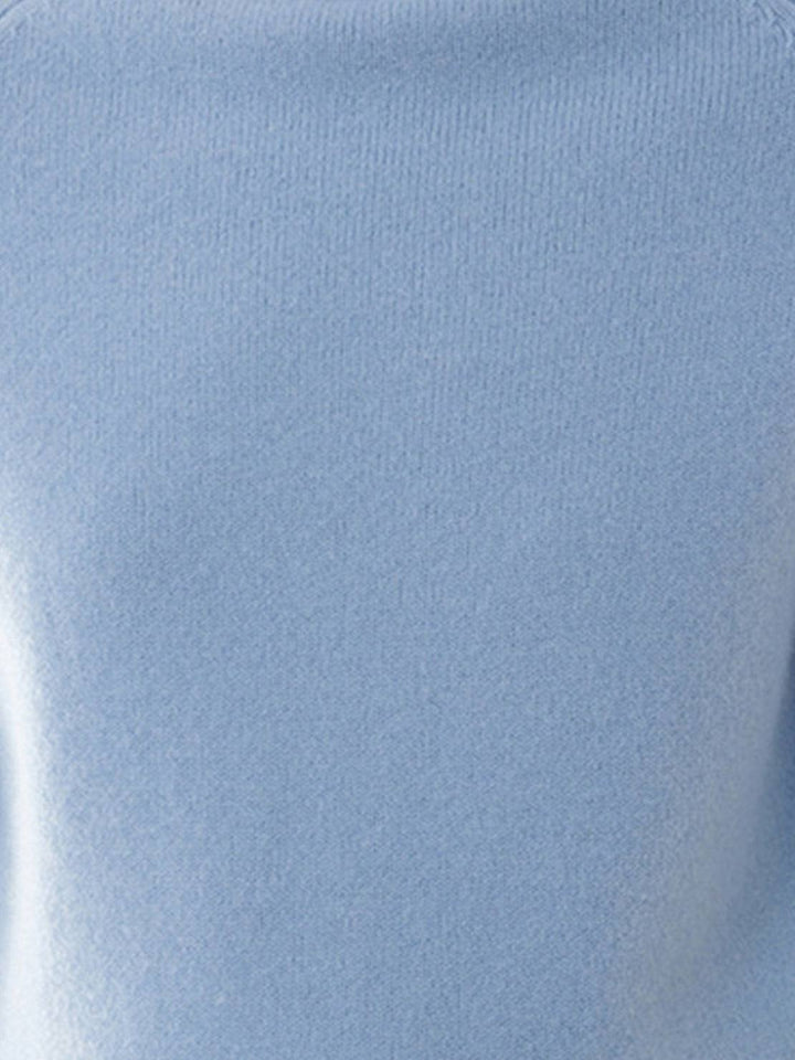100% Italian Cashmere Sweater sky blue image 6 