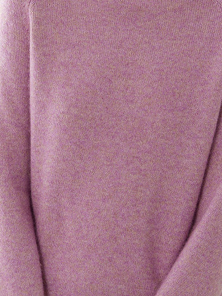 100% Italian Cashmere Sweater sky blue image 12 