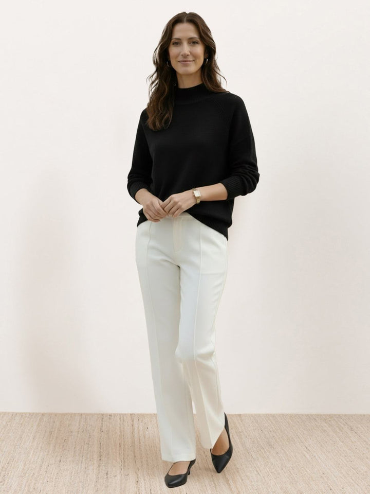 100% Italian Cashmere Sweater black image 4 