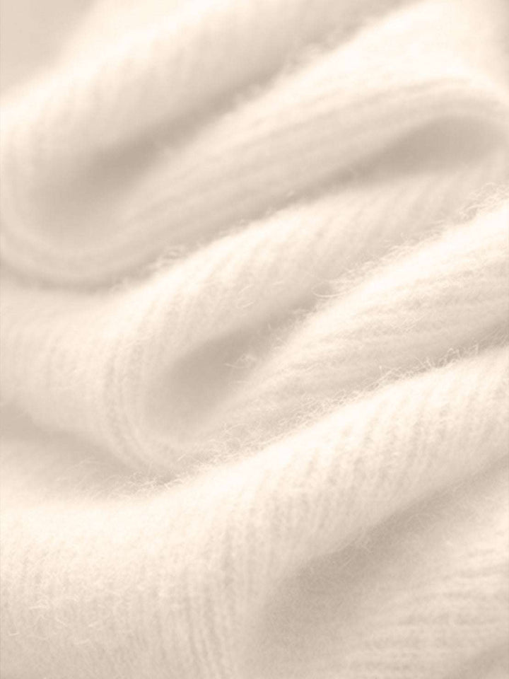 Wool-Cashmere Round Neck Pullover beige image 6 