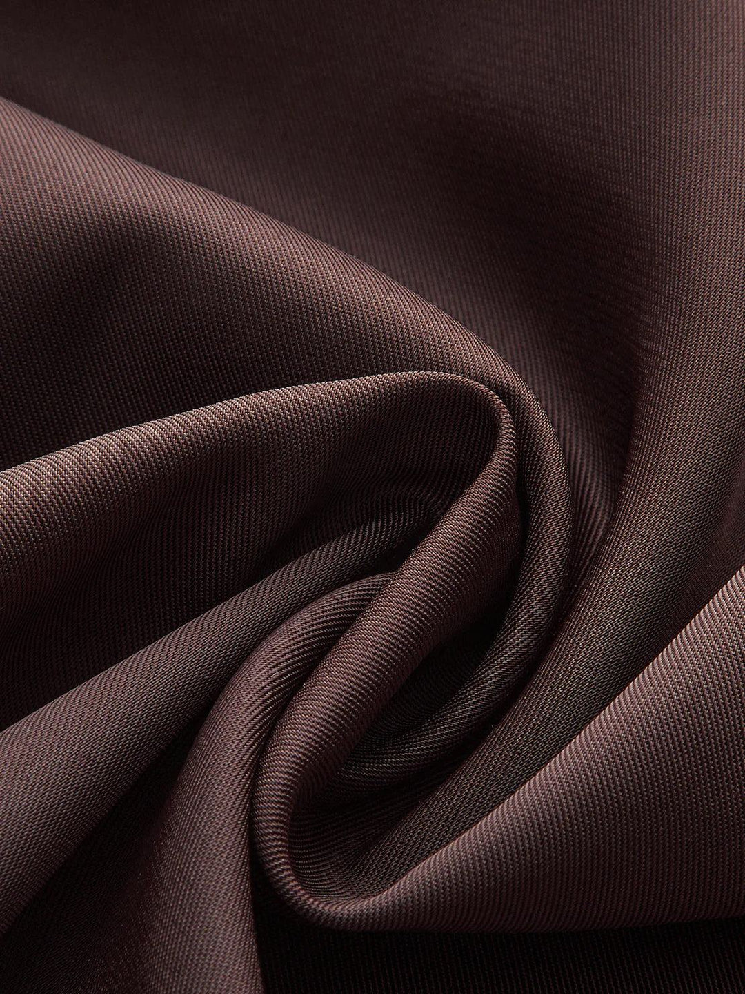 Slimming V-Neck Midi Dress coffee brown image 6 