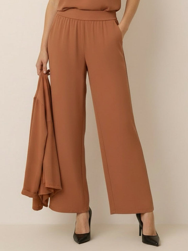 Open-Front Three-Piece Co-Ord terracotta image 5 
