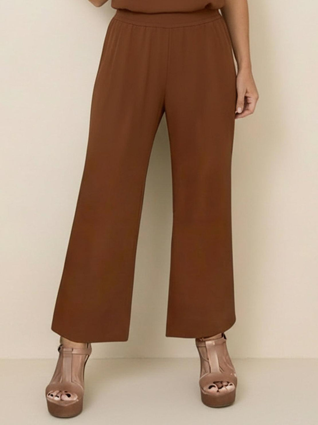 Open-Front Three-Piece Co-Ord brown image 5 