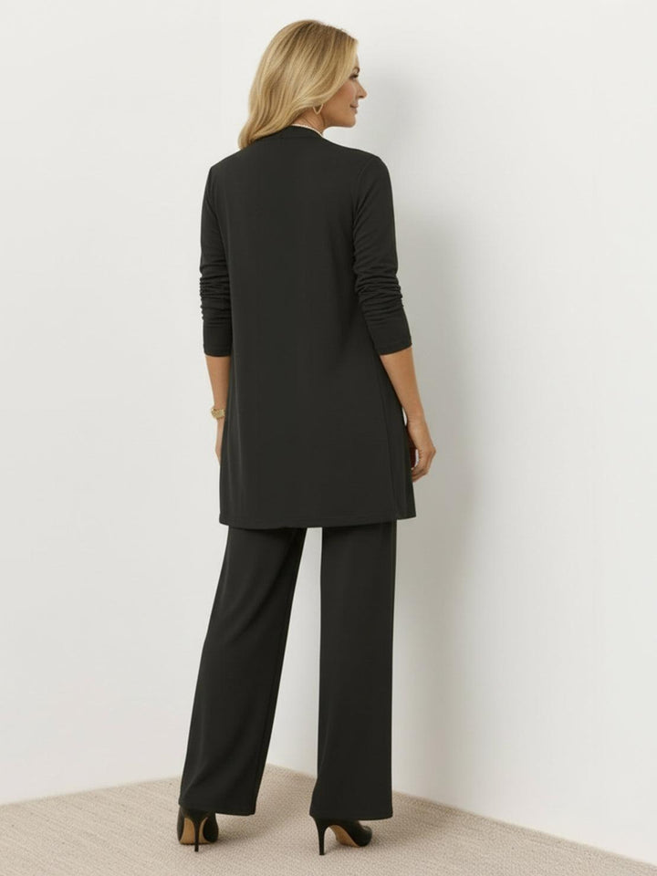 Open-Front Three-Piece Co-Ord black image 3 