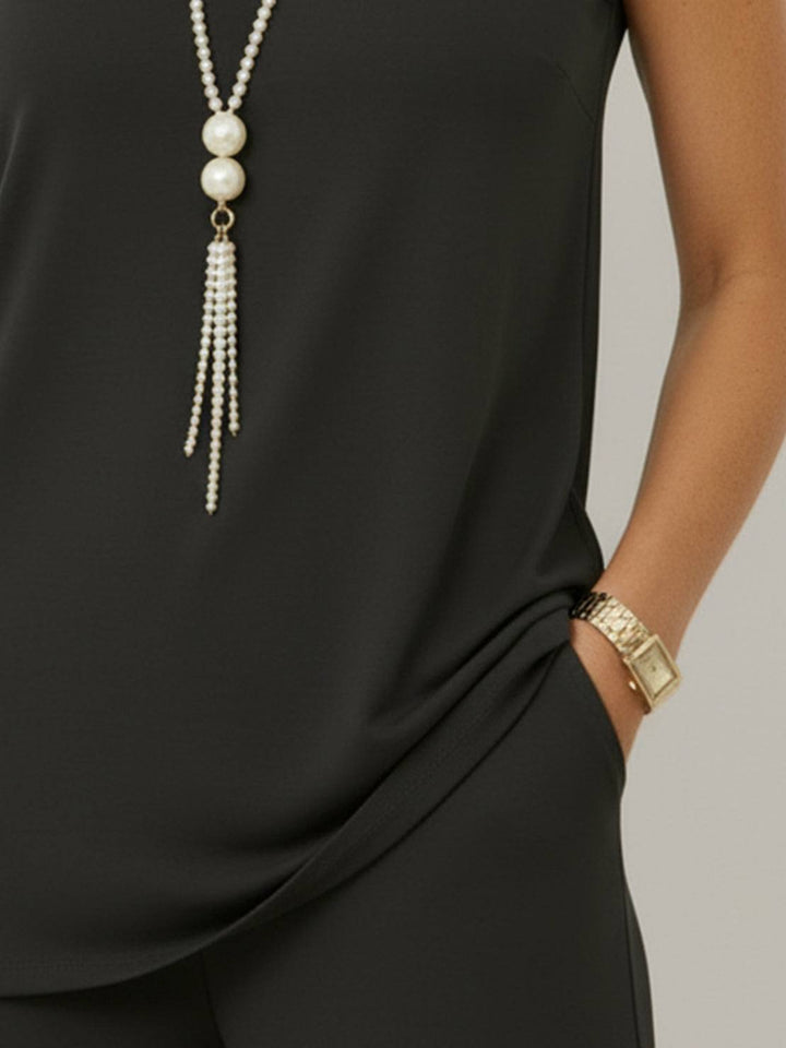 Open-Front Three-Piece Co-Ord black image 6 