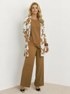 Open-Front Three-Piece Co-Ord