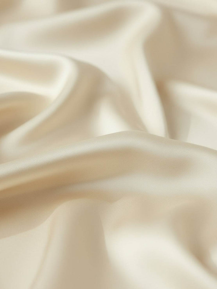 Silk-Finish Button Front Shirt champagne image 6 