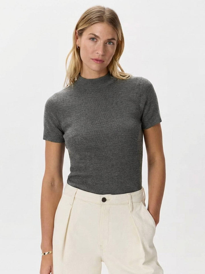 100% Merino Wool Tee gray image 1 