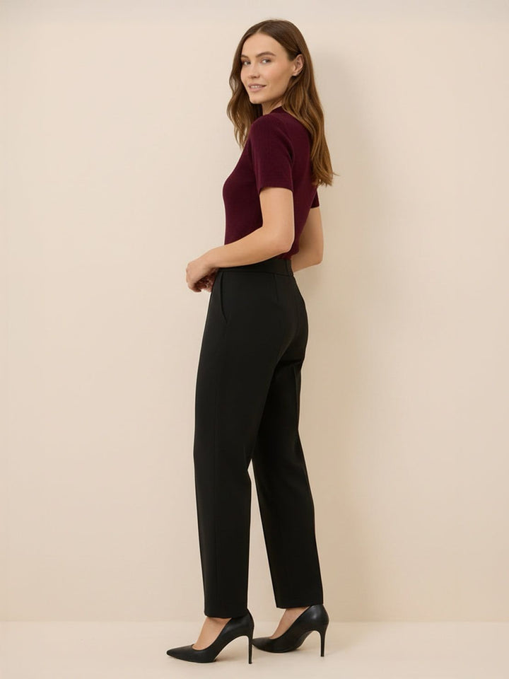 100% Merino Wool Tee wine red image 2 