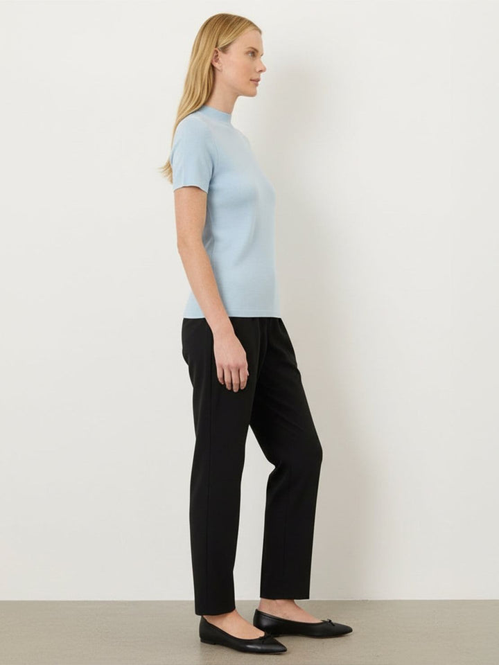 100% Merino Wool Tee light blue image 2 
