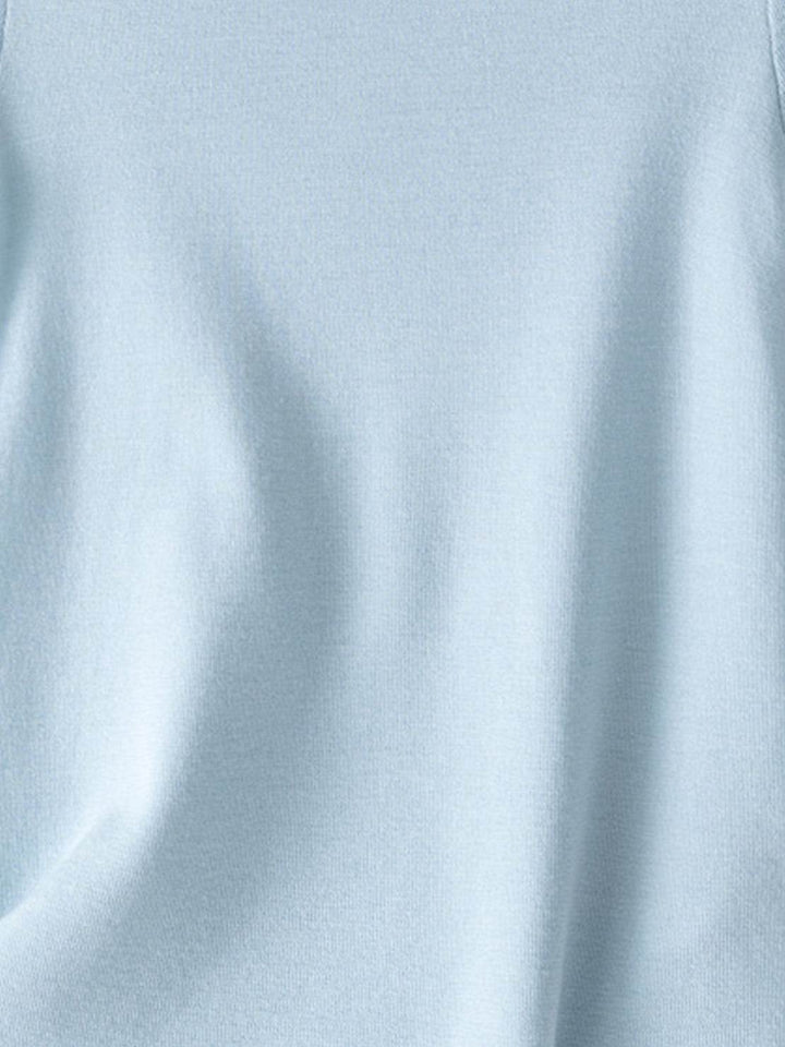 100% Merino Wool Tee light blue image 5 