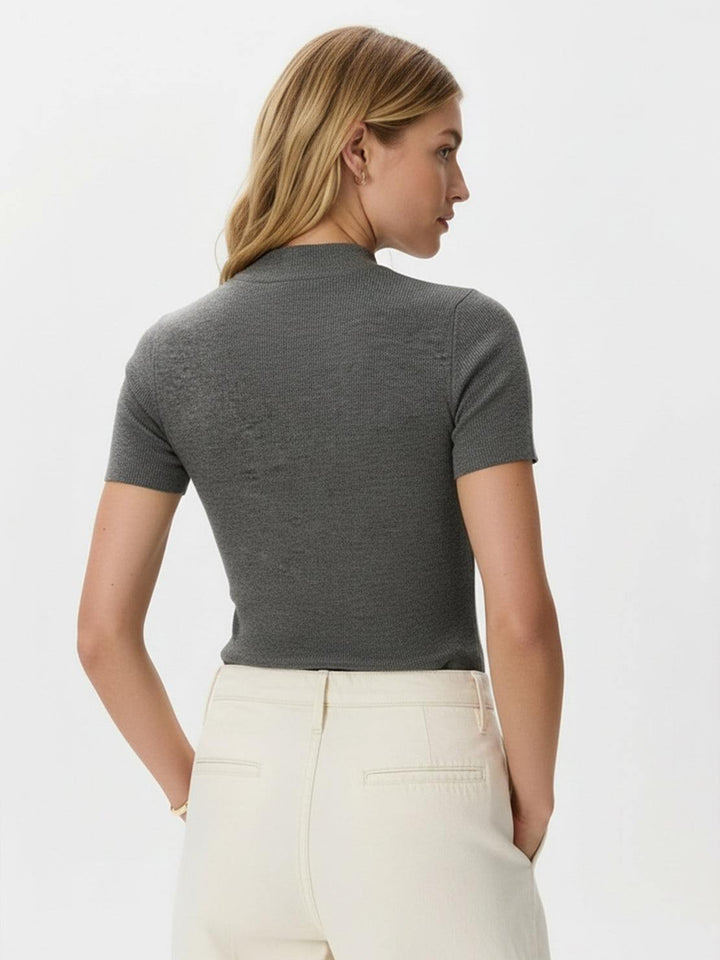 100% Merino Wool Tee gray image 3 