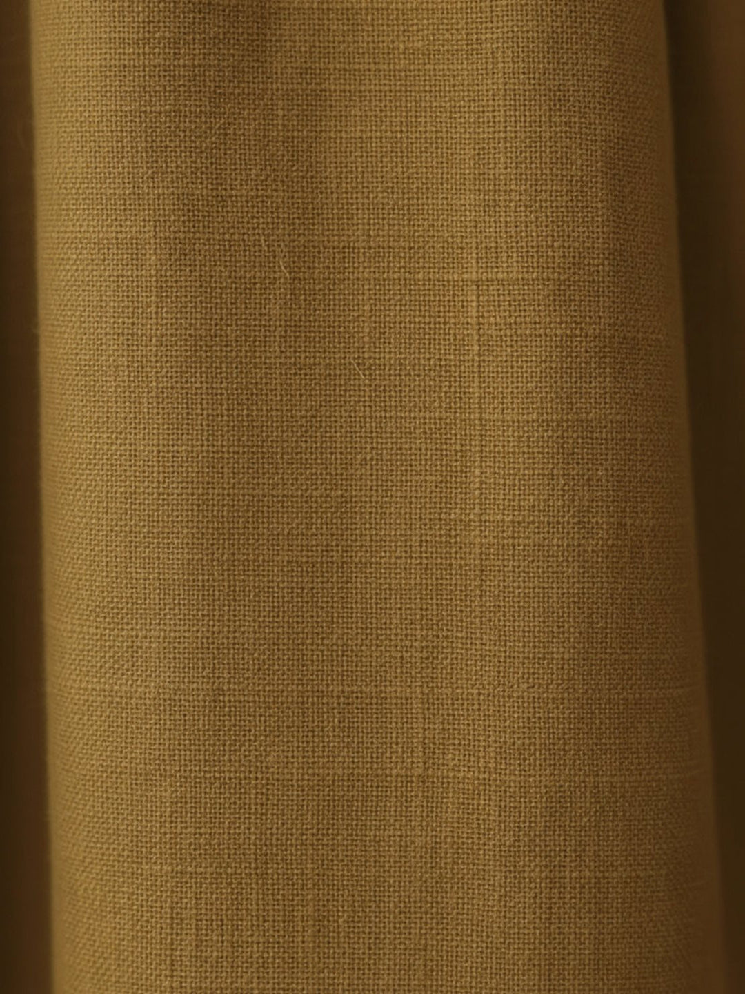 100% Cotton-Linen Empire Waist Dress