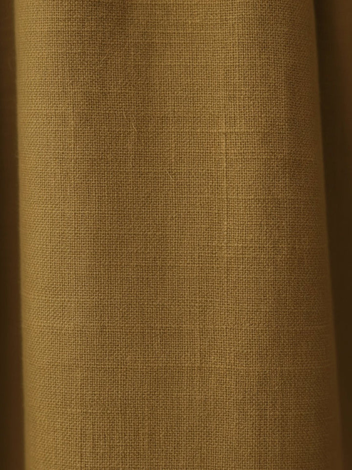 100% Cotton-Linen Empire Waist Dress
