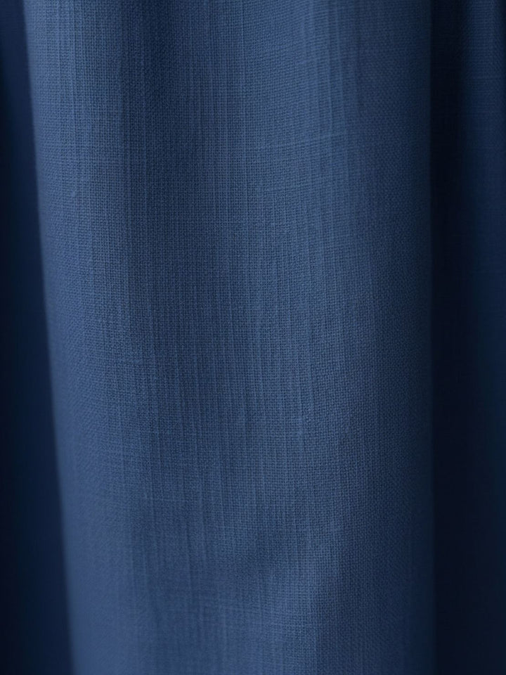 100% Cotton-Linen Empire Waist Dress