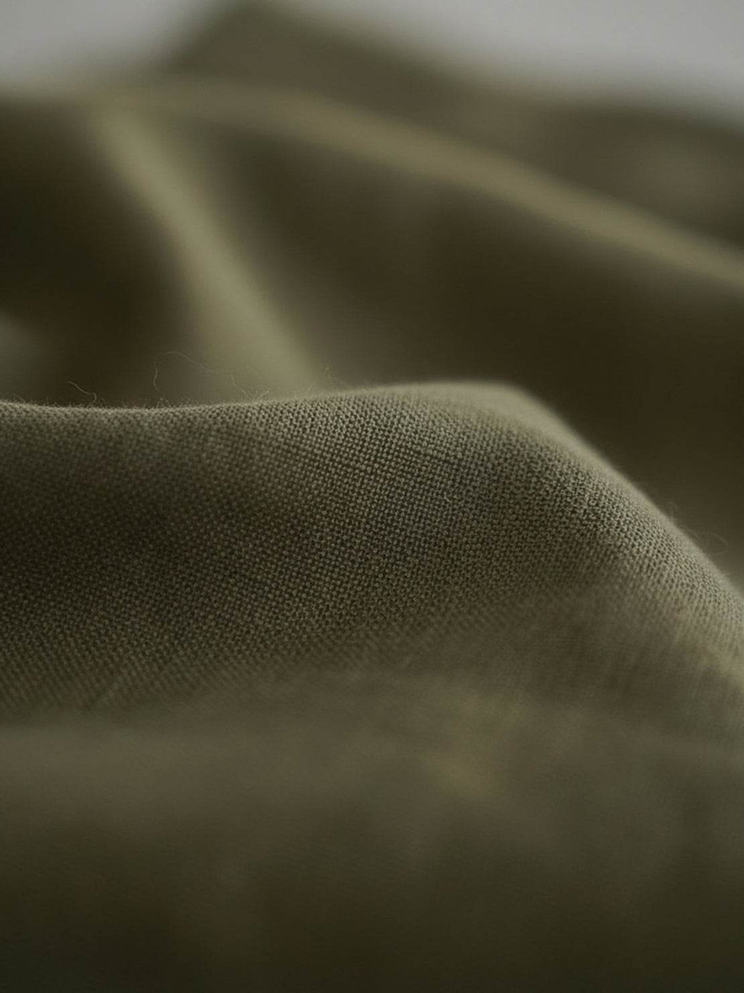 100% Cotton-Linen Empire Waist Dress