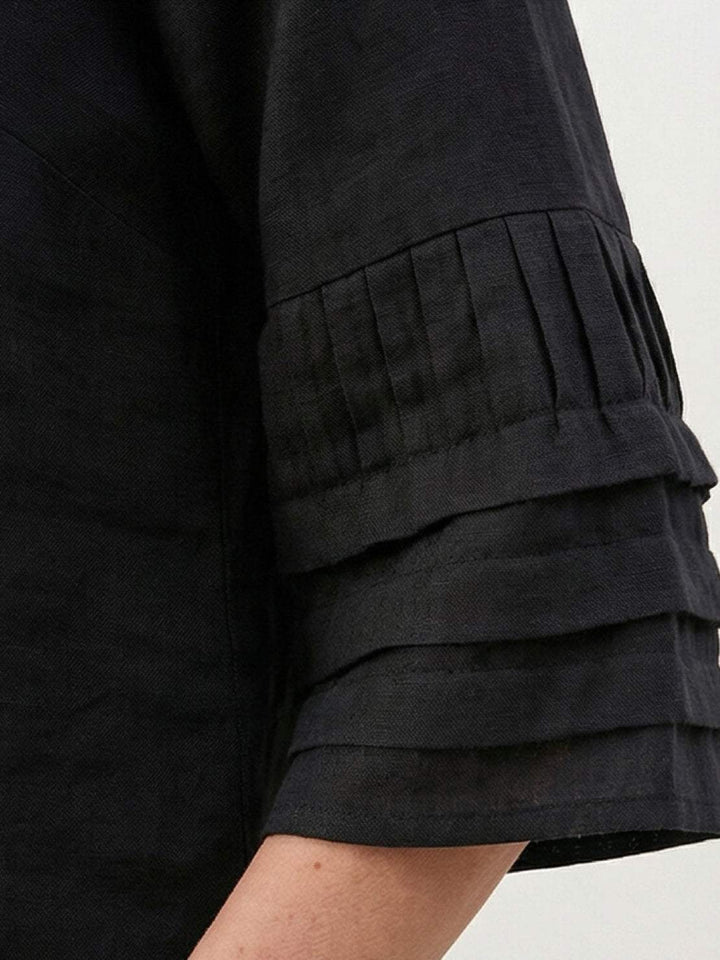 Wrap Skirt Two-Piece Set black image 5 