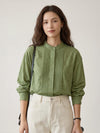 100% Linen Oversized Jacquard Shirt