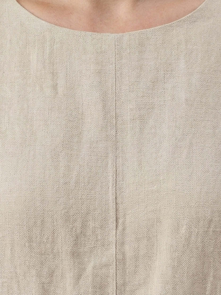100% Cotton Pocket Maxi Dress