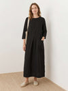 100% Cotton Pocket Maxi Dress