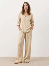 Oversized V-Neck Set
