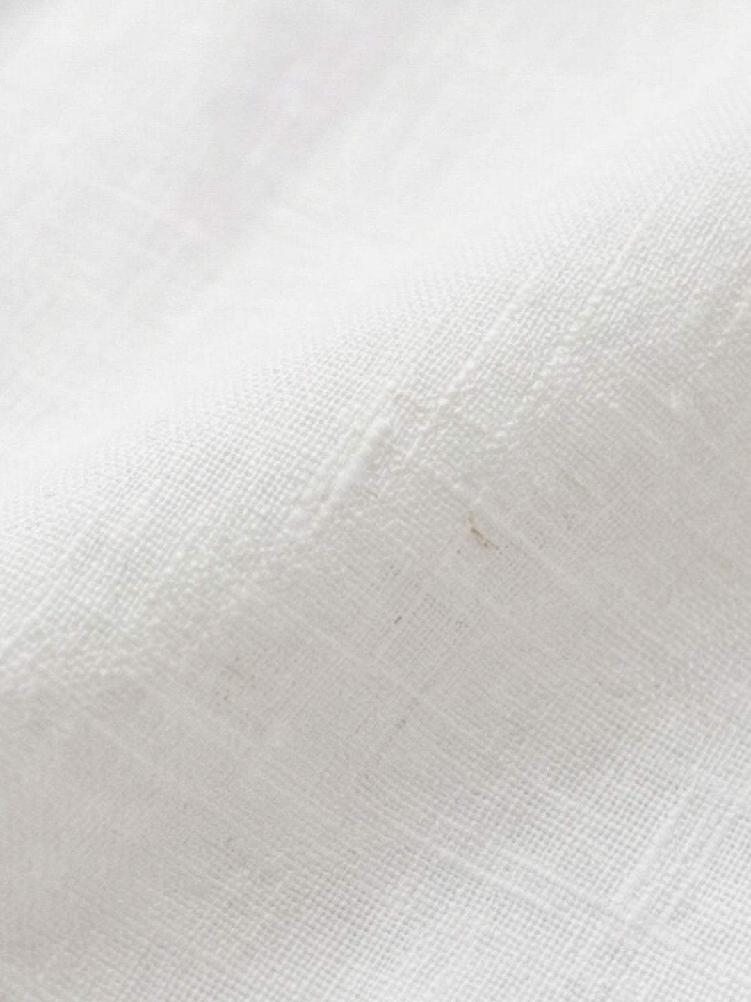 Linen-Bamboo Pleated Wide-Leg Pants white image 5 