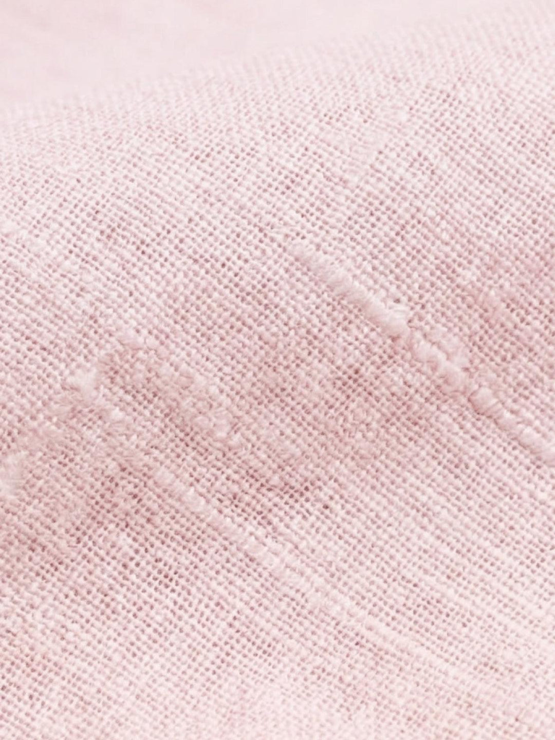100% Linen Dropped-Shoulder Shirt light pink image 5 
