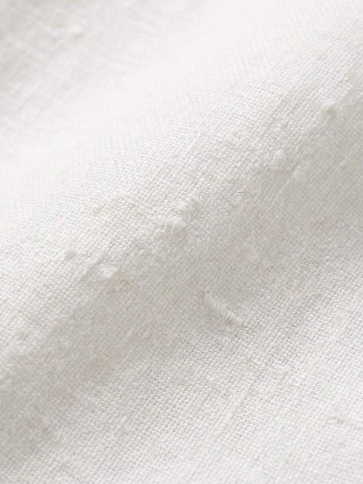 100% Linen Old-Money Wide-Leg Pants white image 5 