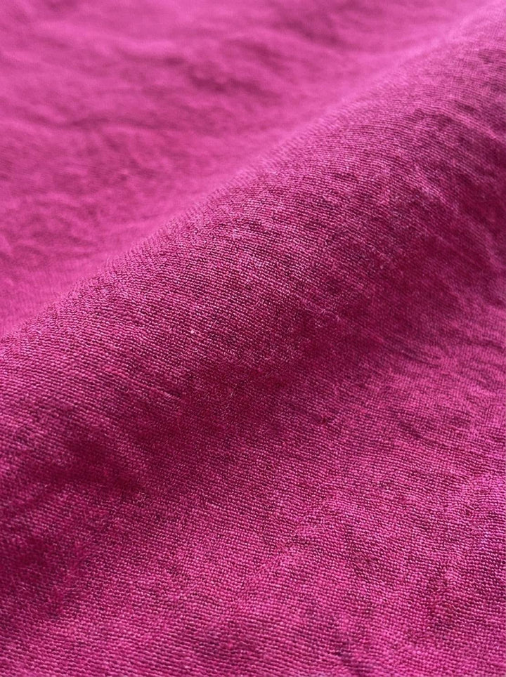 Asymmetrical Wrap Maxi Skirt fuchsia image 6 