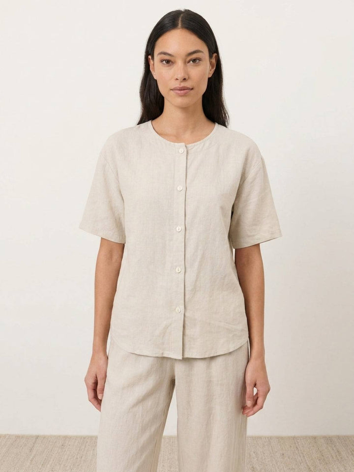 100% Cotton Two-Piece Set beige image 4 