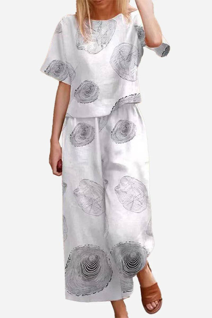Breezy Two-Piece Set white wood image 3 