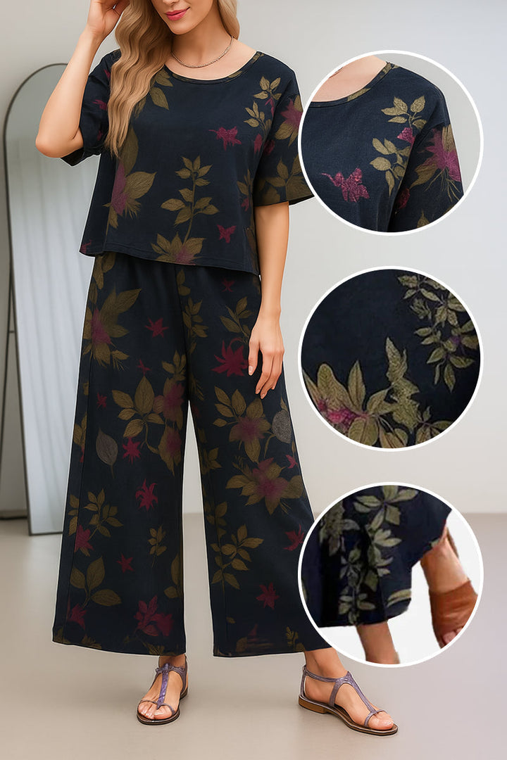 Breezy Two-Piece Set navy tropics image 2 