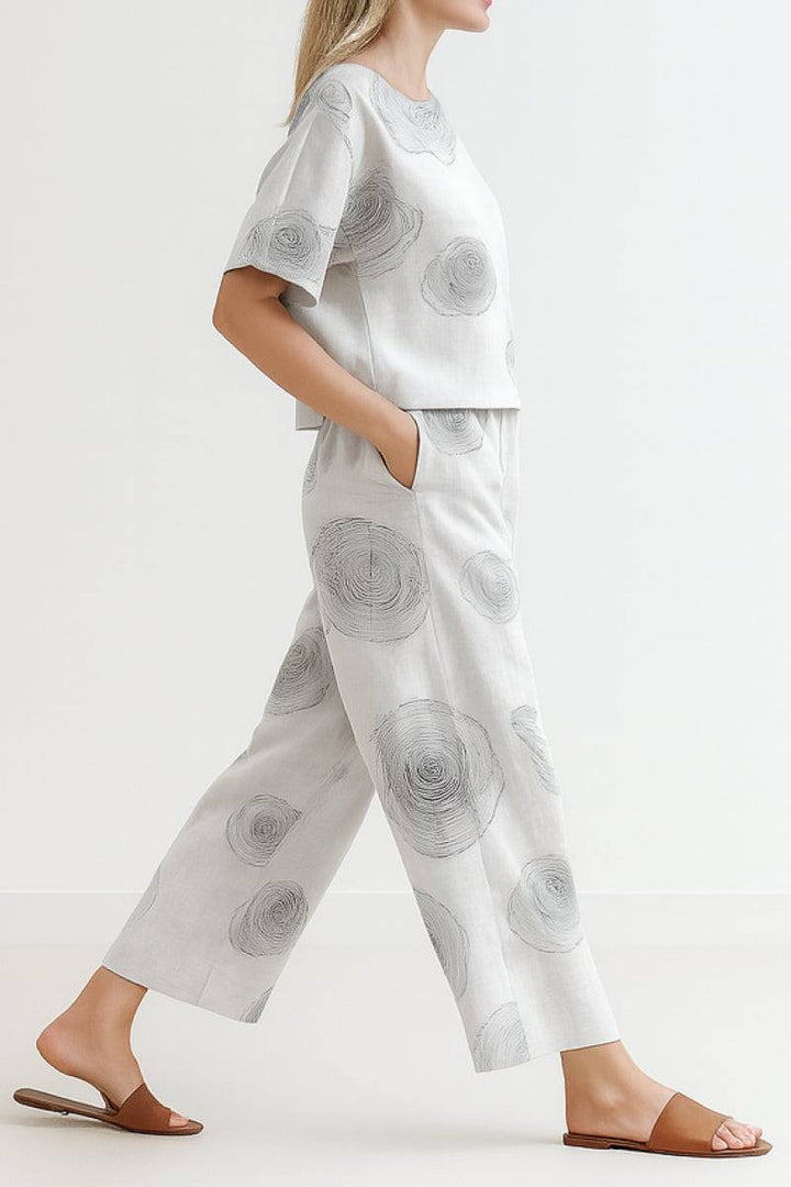 Breezy Two-Piece Set white wood image 4 