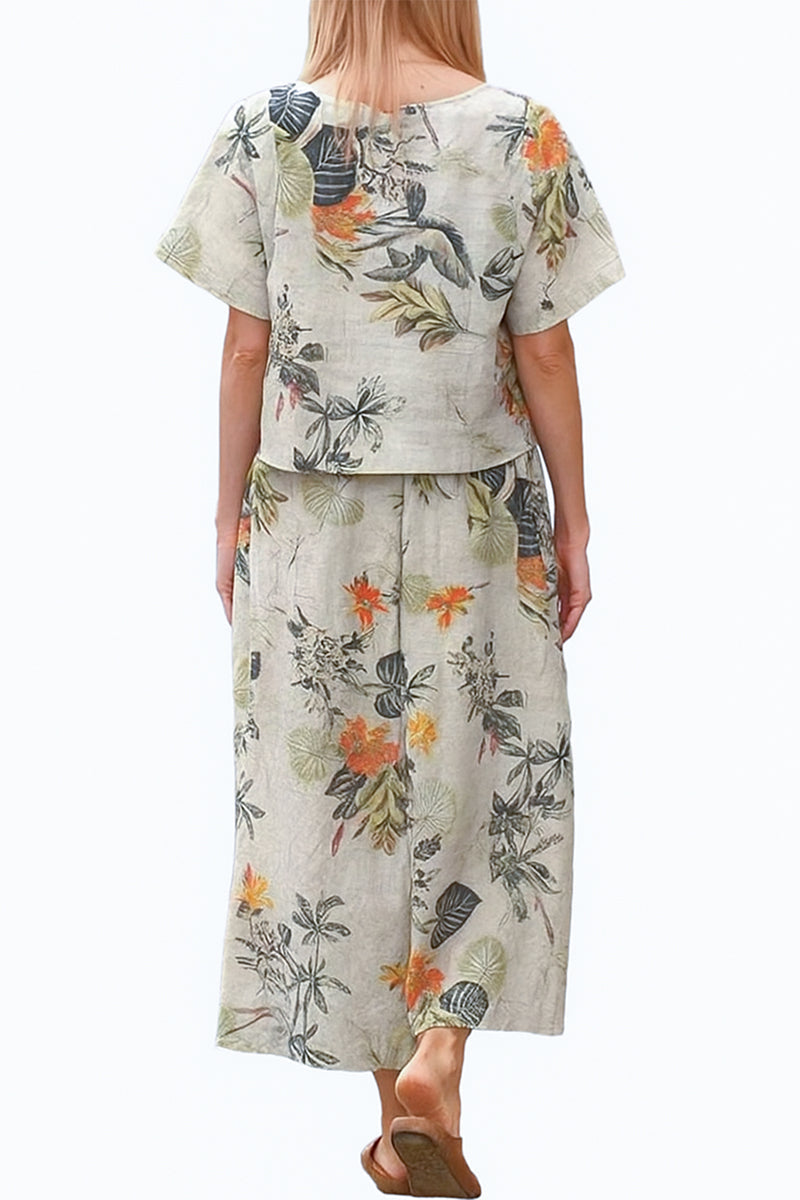 Breezy Two-Piece Set white tropics image 4 