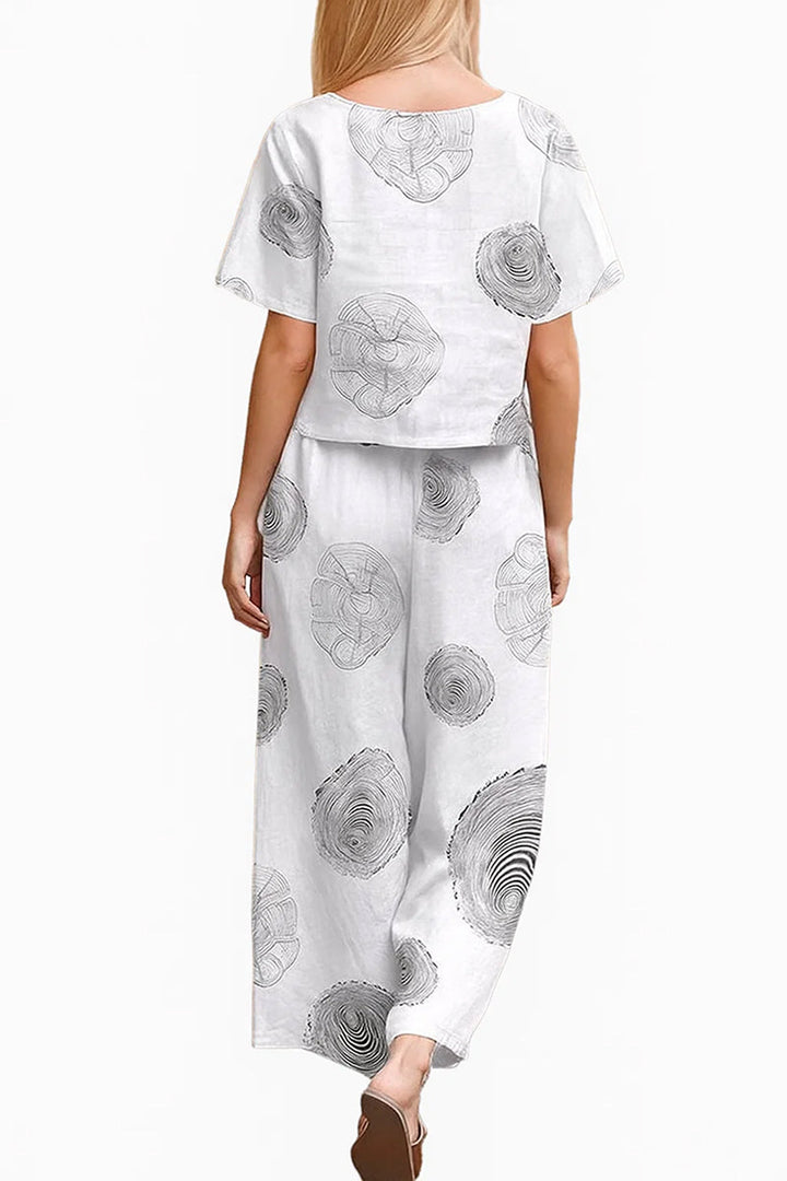 Breezy Two-Piece Set white wood image 5 