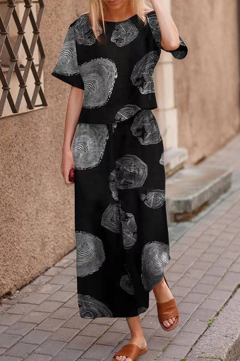 Breezy Two-Piece Set black wood image 1 