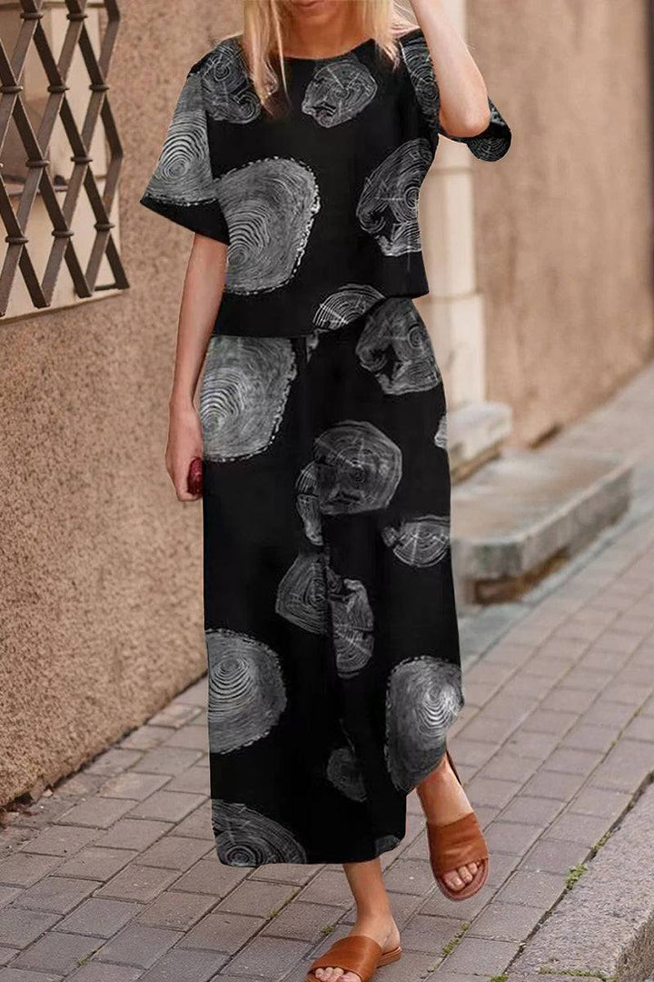 Breezy Two-Piece Set black wood image 1 