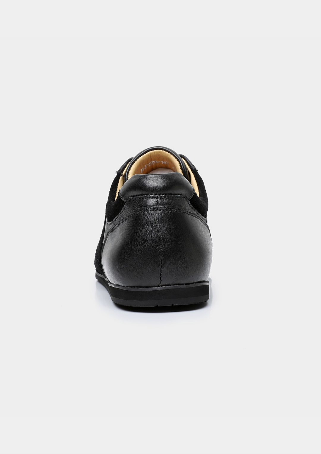 Retro Hybrid Suede Leather Runner black image 7 #color_black