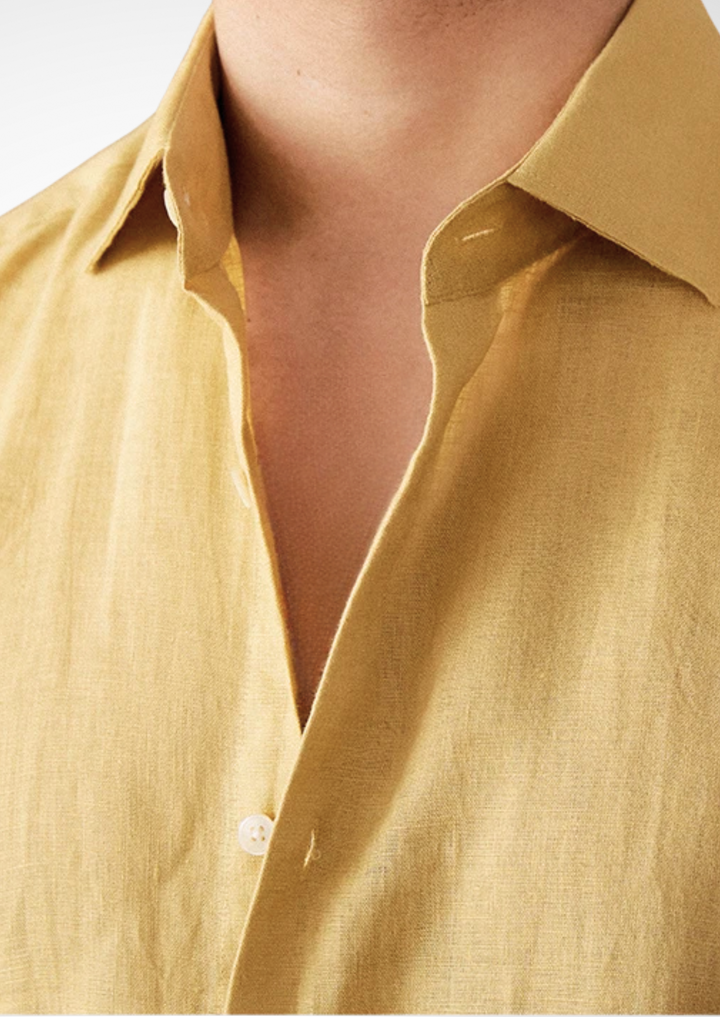 Portofino Coastal Shirt yellow image 2 #color_yellow