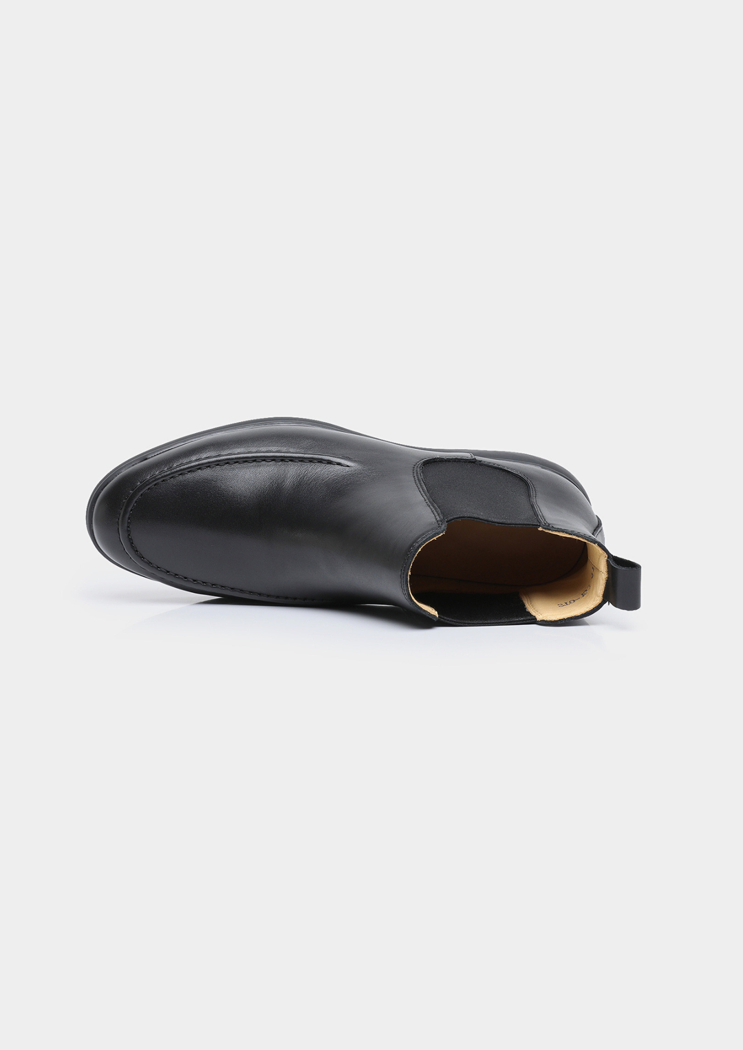 The Black Leather Chelsea Boot