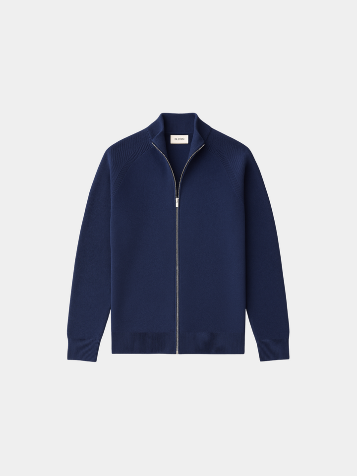 Old Money 100% Wool Fitted Cardigan