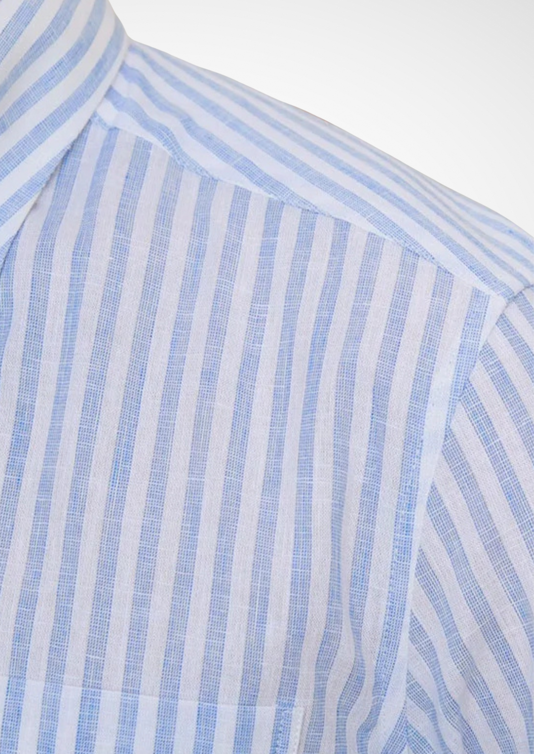 Portofino Coastal Shirt striped light blue image 4 #color_striped-light-blue