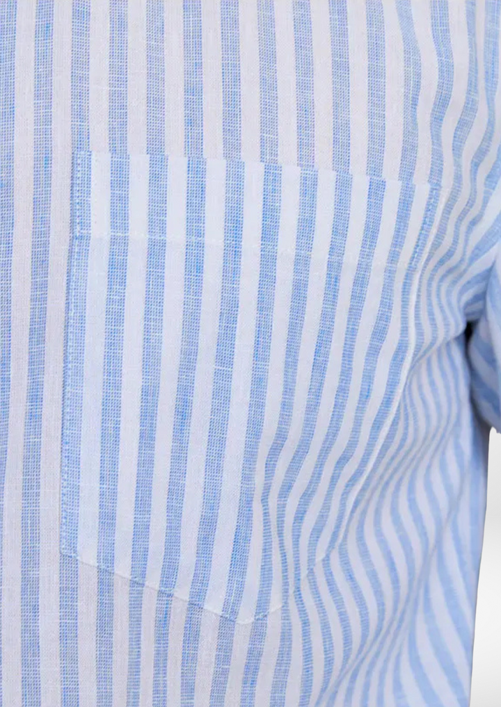 Portofino Coastal Shirt striped light blue image 3 #color_striped-light-blue