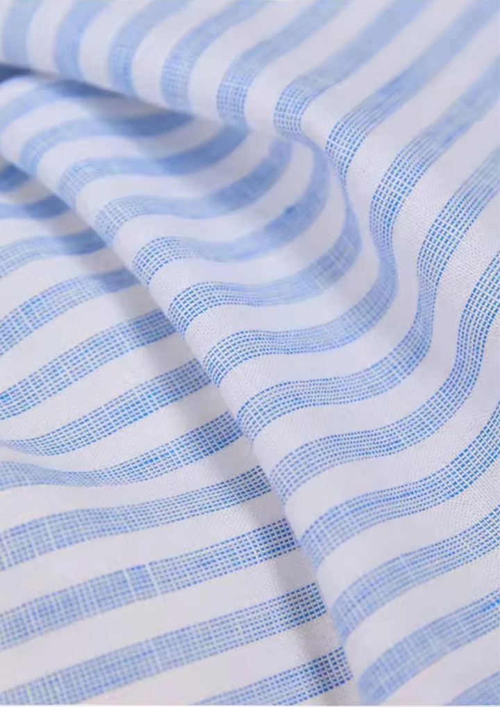 Portofino Coastal Shirt striped light blue image 5 #color_striped-light-blue