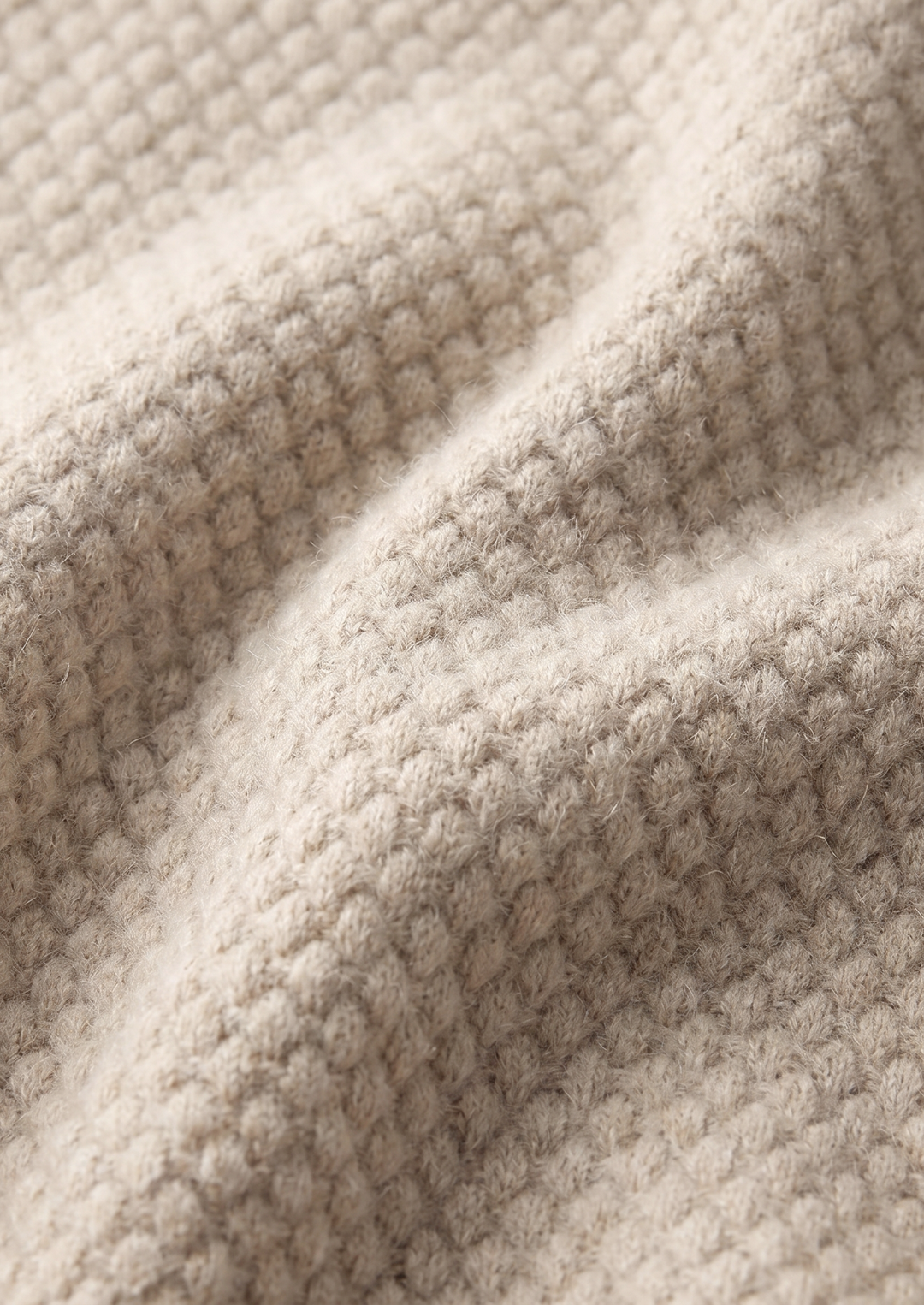 The Cashmere Two-Tone Polo ivory image 3 #color_ivory