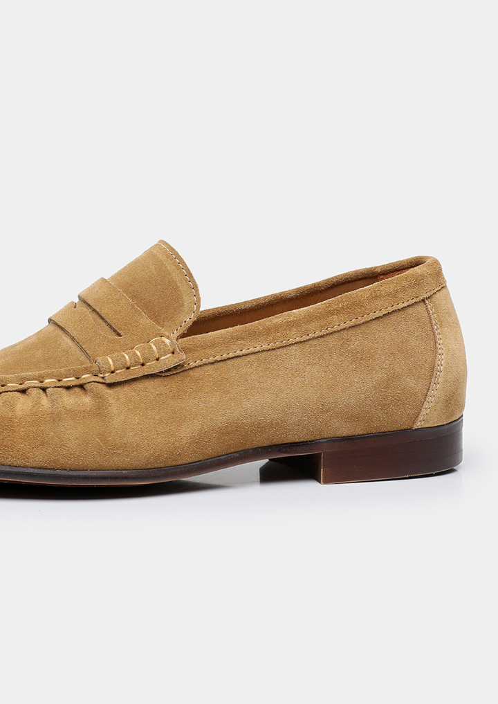 Classic Penny Suede Loafers caramel image 5 #color_caramel