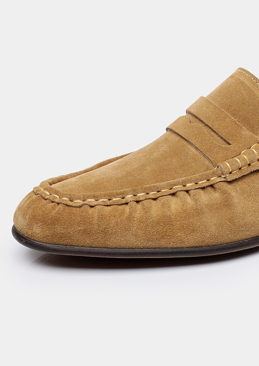 Classic Penny Suede Loafers caramel image 6 #color_caramel